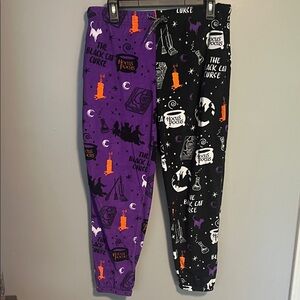 Disney Hocus Pocus Black and Purple Pants